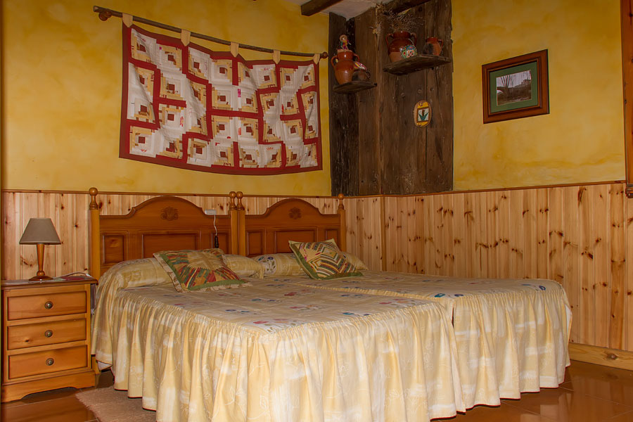 Habitaciones dobles en toda la casa